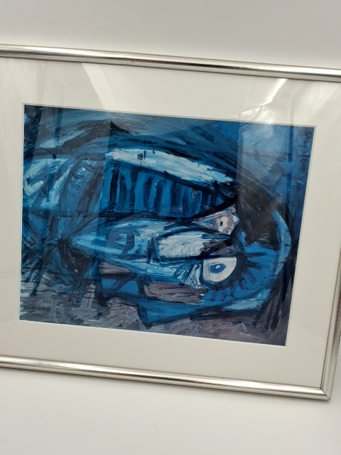 Asger Jorn, Olie på krydsfiner